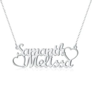 Couple Names Necklace
