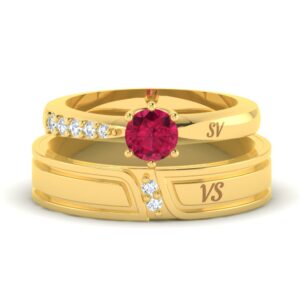 Manasa & Naveen Couple Rings