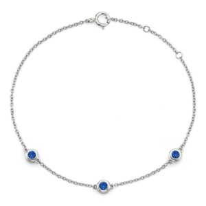 Elena Natural Blue Sapphire Bracelet