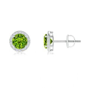 Lulis Natural Peridot Earring