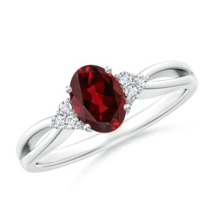 Mia Natural Garnet Ring