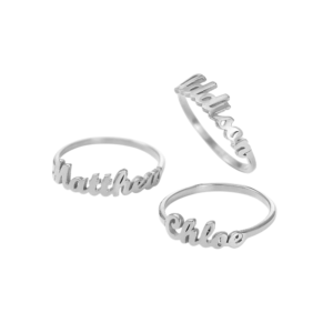 Personalised Name Ring