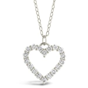 Mila Heart Pendant With Chain