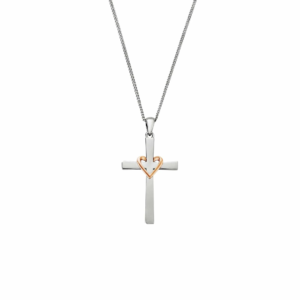 Robert Cross Pendant with Heart