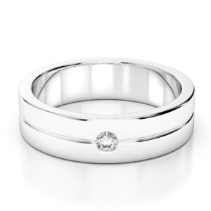 John Natural White Sapphire Ring