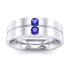 Irish Natural Blue Sapphire Ring