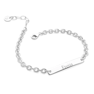 Engraved Name Plate Bracelet