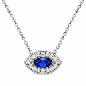 Evil Eye Pendant with Chain